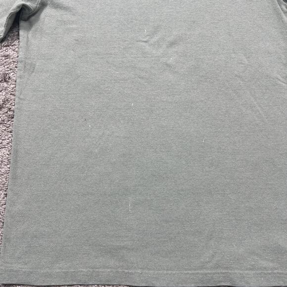 PATAGONIA Shirt Mens Small Green Graphic Bison Responsibili-Tee Hiking Outdoors - Picture 7 of 10